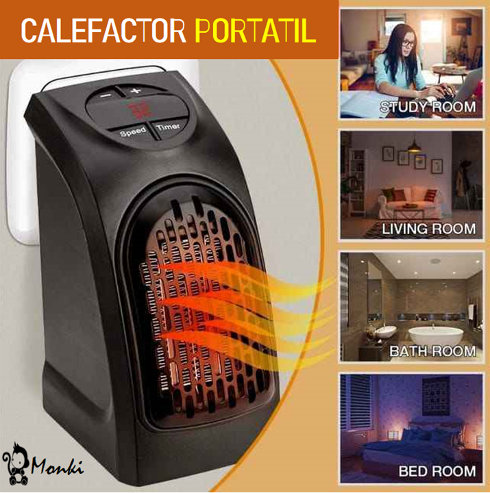 Mini Calefactor Portátil | Eléctrico